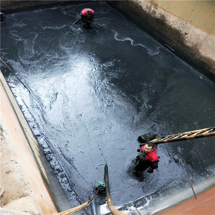 大武口废水池清理